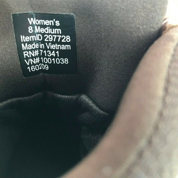 LL Bean Hiking Outdoor Leather Boots Brown Duck Boots Women's 8 Medium - Picture 11 of 11